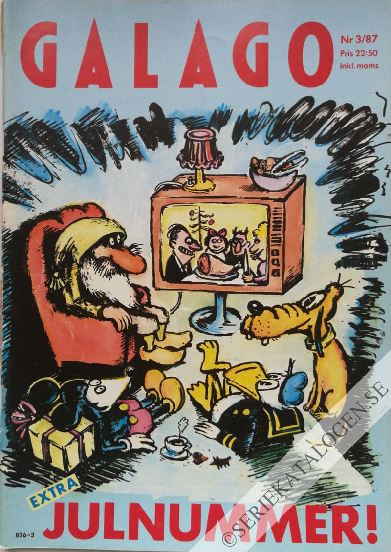 Framsida på Galago #3 (1987)