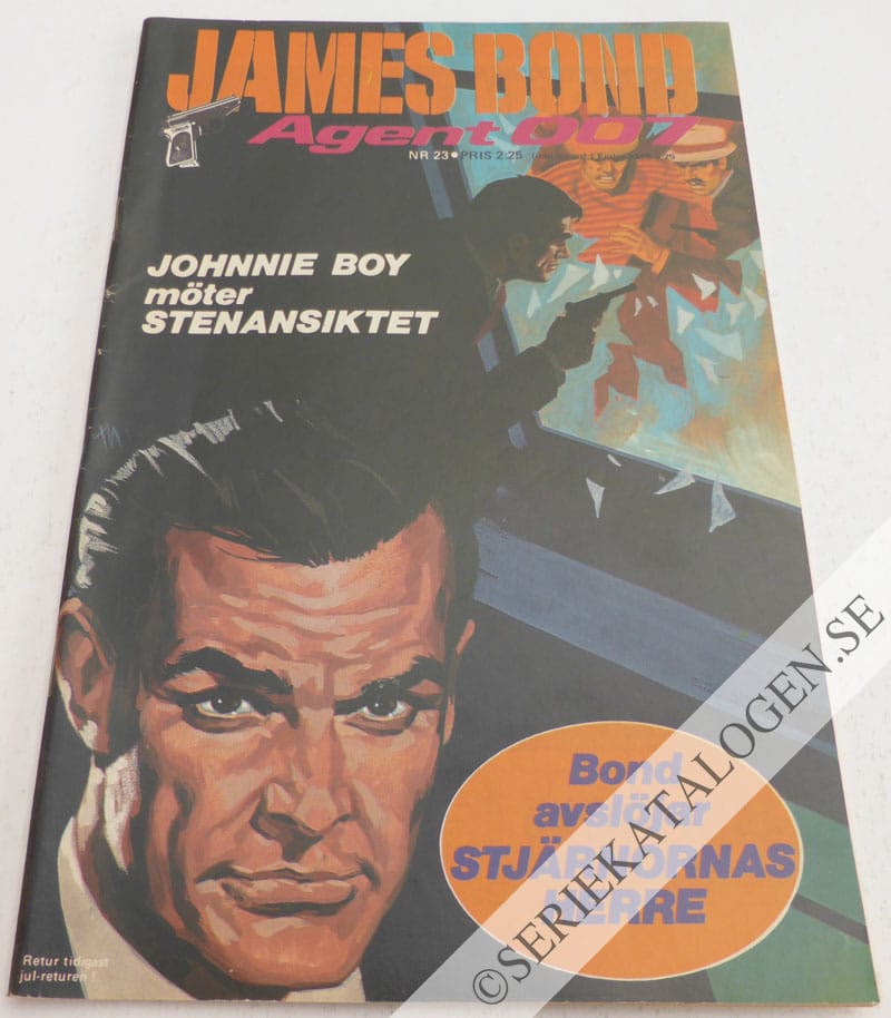 Framsida på James Bond agent 007 #23 (1973)