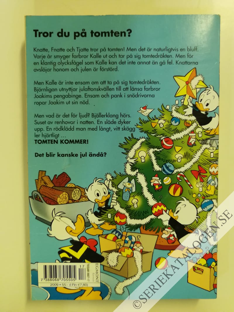 Baksida på Kommer Tomten? (2009)