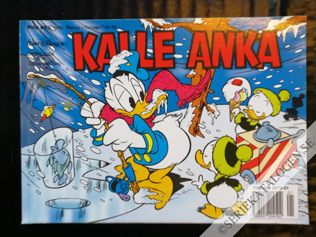 Framsida på Kalle Ankas julbok # (1994)