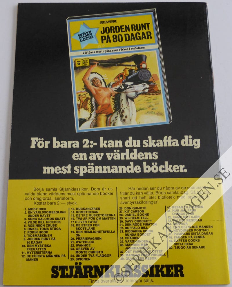 Baksida på Resan med dödens skepp (1970)