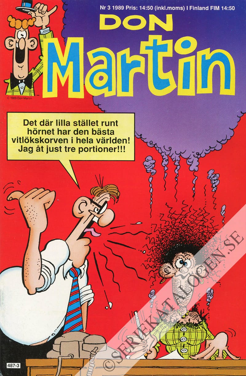 Framsida på Don Martin #3 (1989)