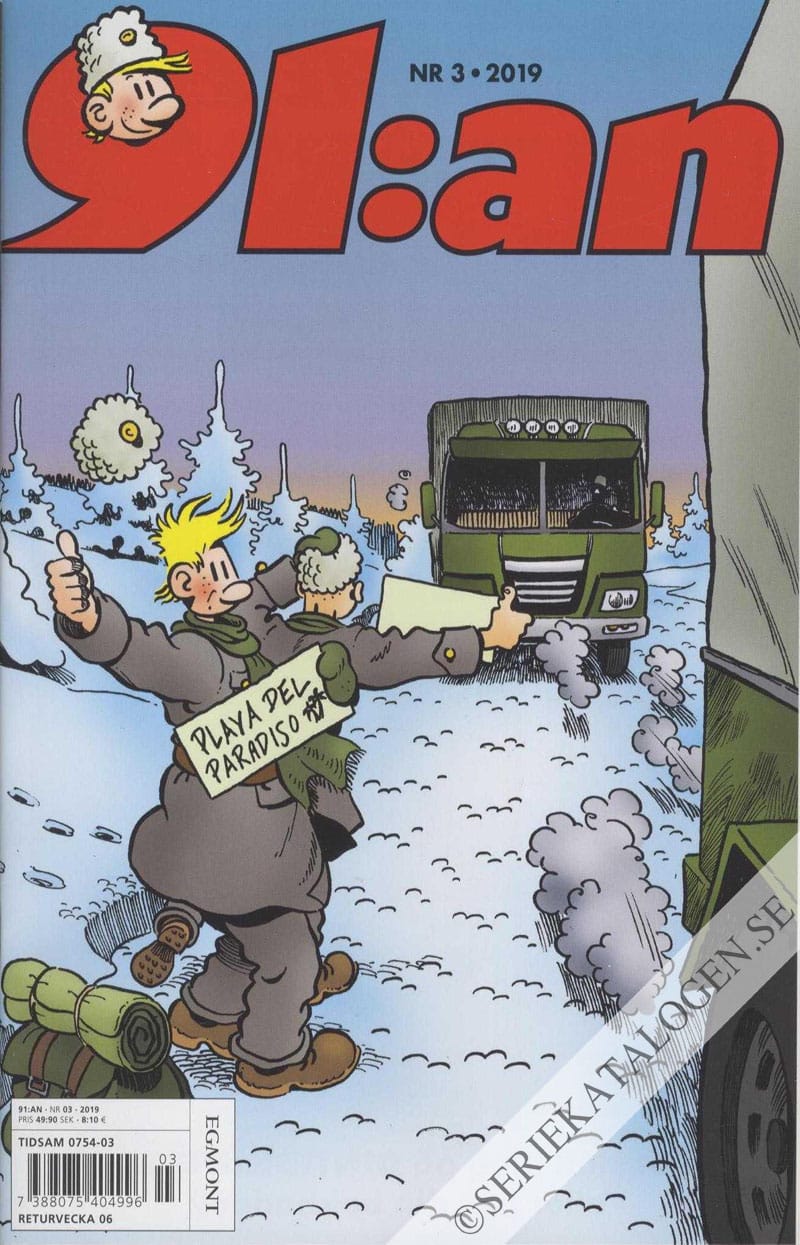 Framsida på 91:an #3 (2019)