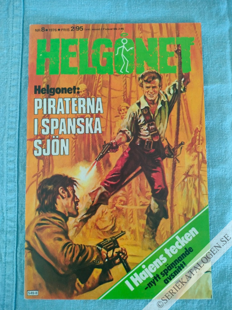 Framsida på Helgonet #8 (1976)