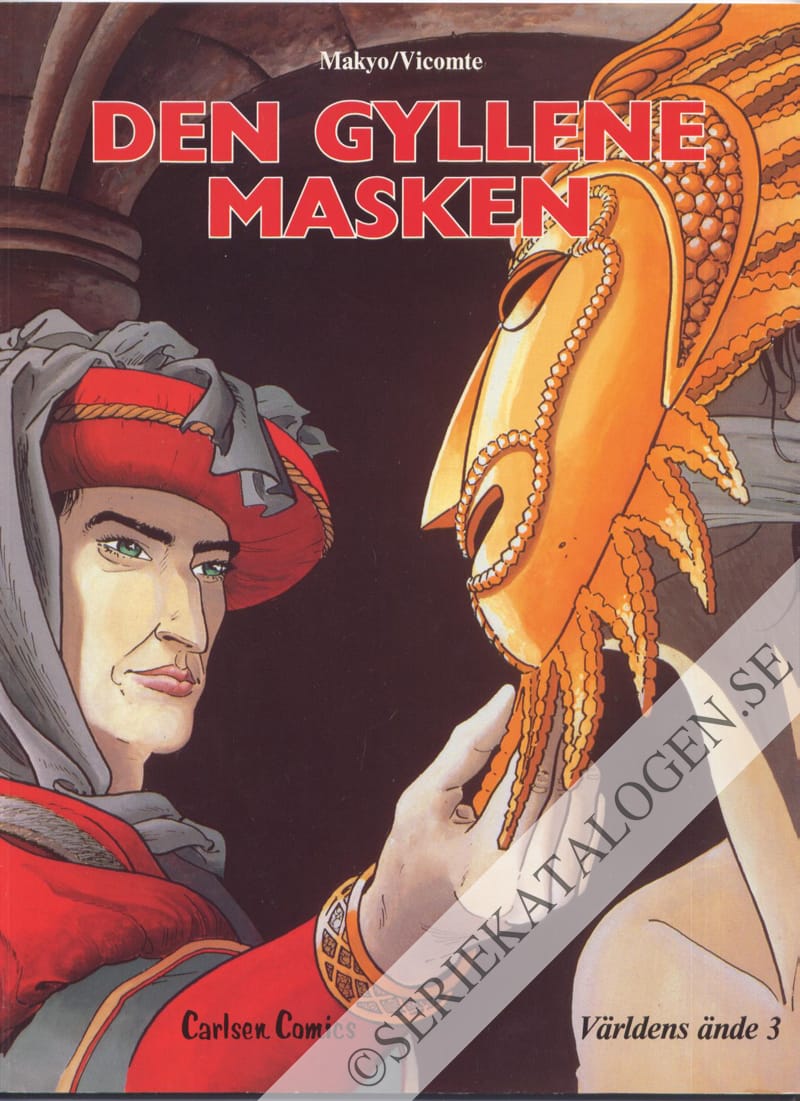 Framsida på Världens ände Den gyllene masken (1988)