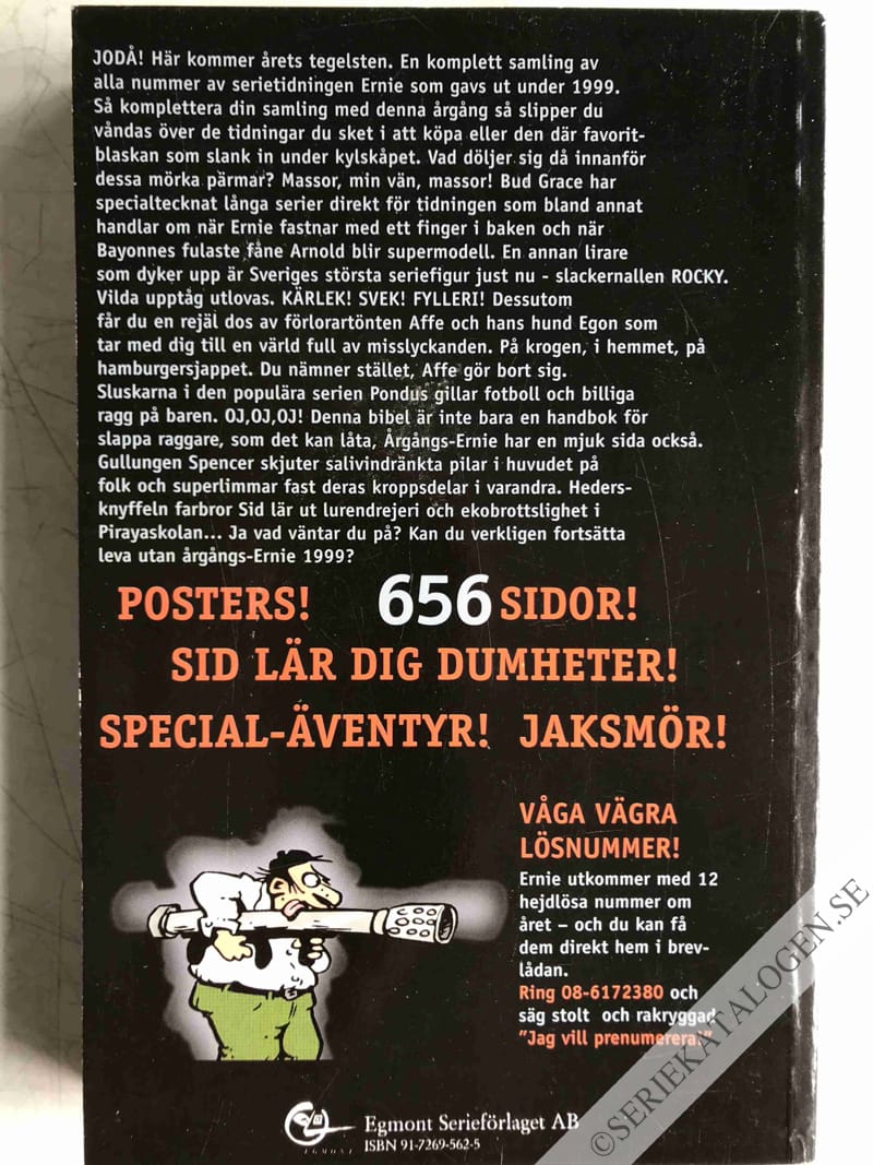 Baksida på Årgångssamling 1999 (2000)
