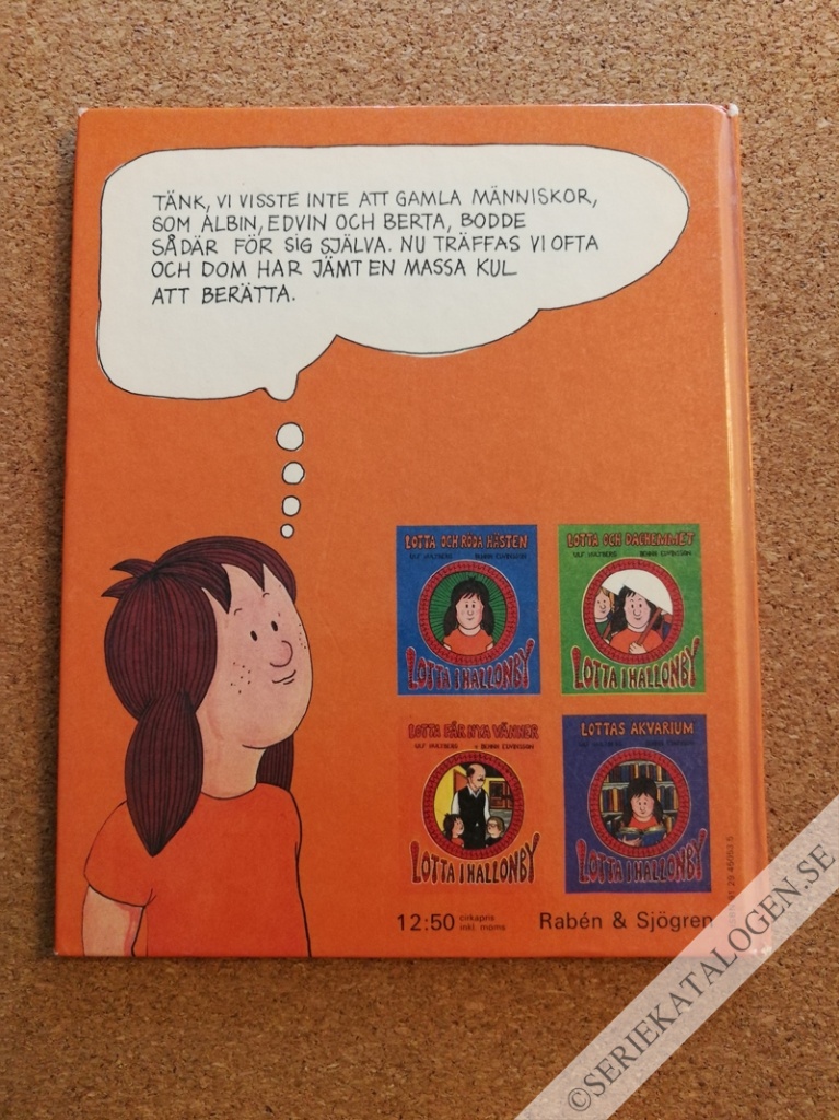 Baksida på Lotta får nya vänner (1975)