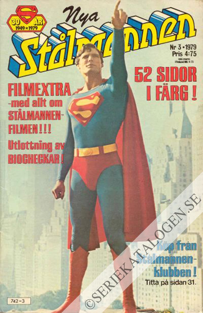 Framsida på Stålmannen #3 (1979)
