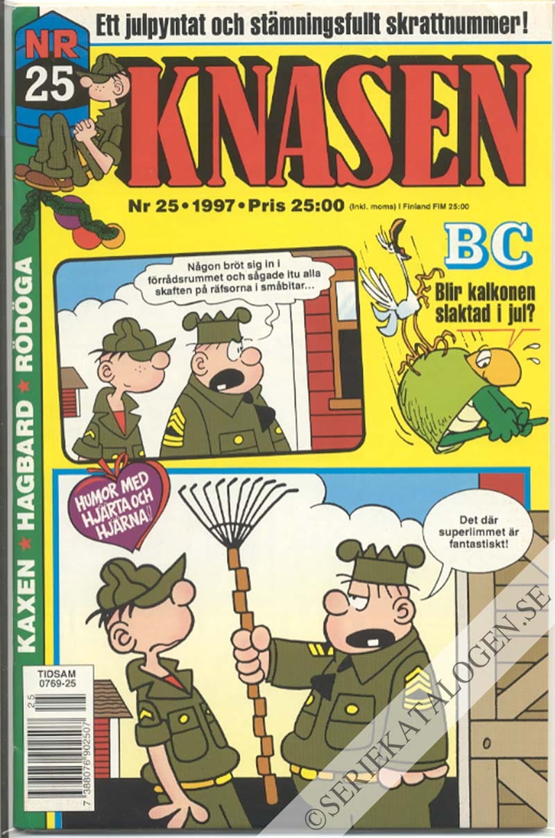 Framsida på Knasen #25 (1997)