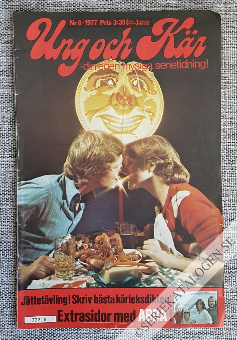 Framsida på Ung och kär #8 (1977)