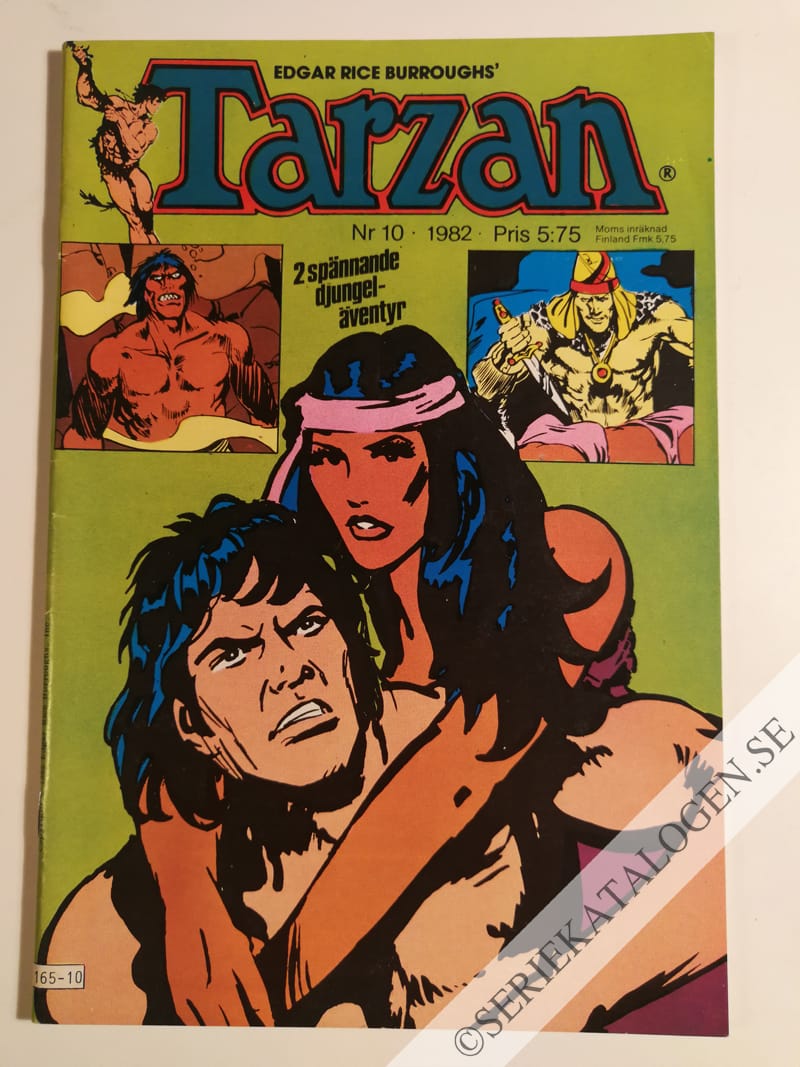 Framsida på Tarzan #10 (1982)
