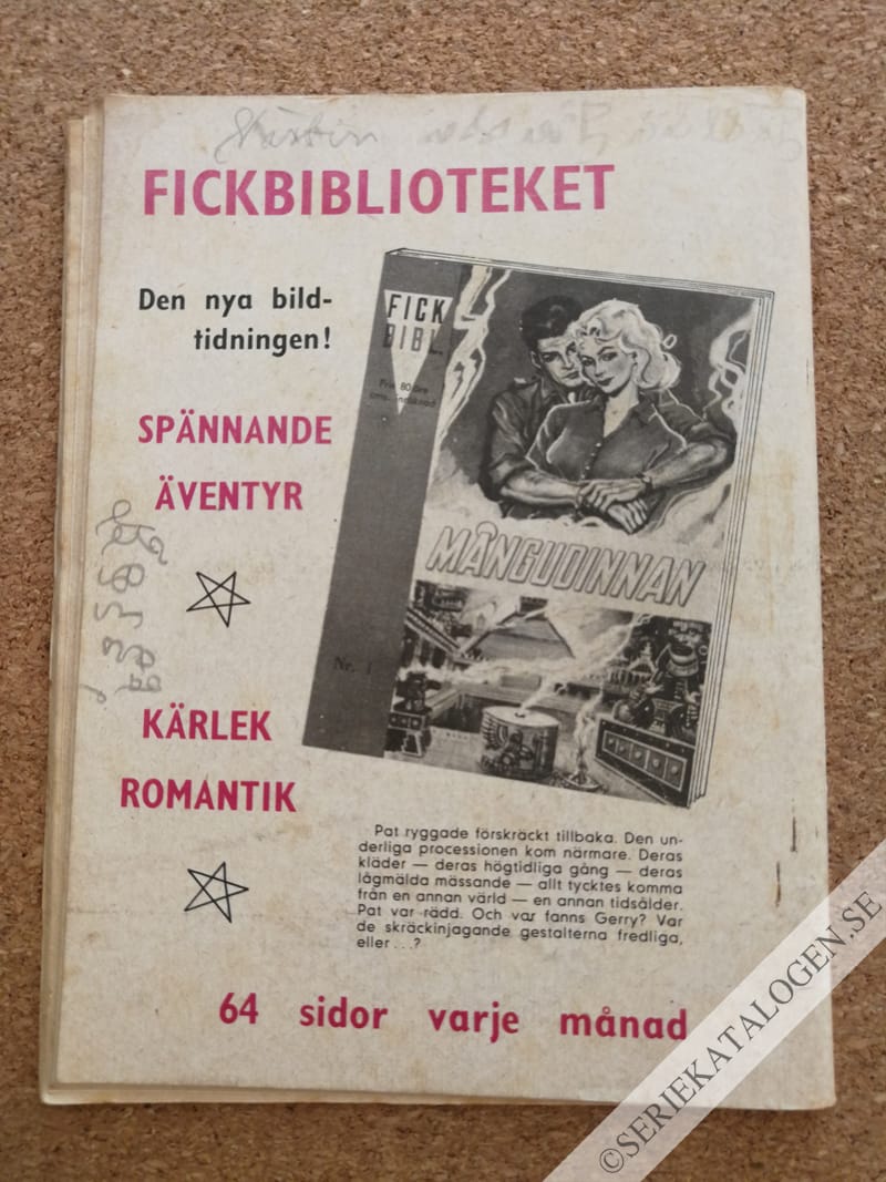 Baksida på Kärleksduellen (1960)