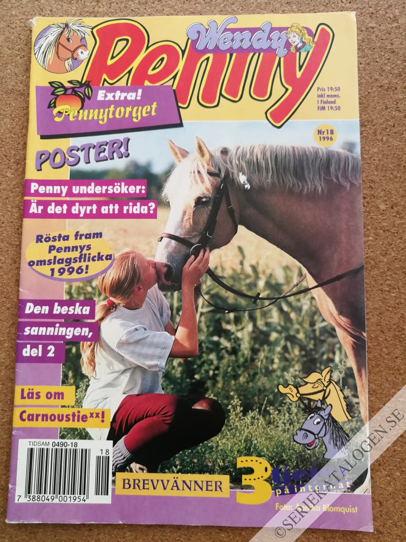 Framsida på Penny #18 (1996)