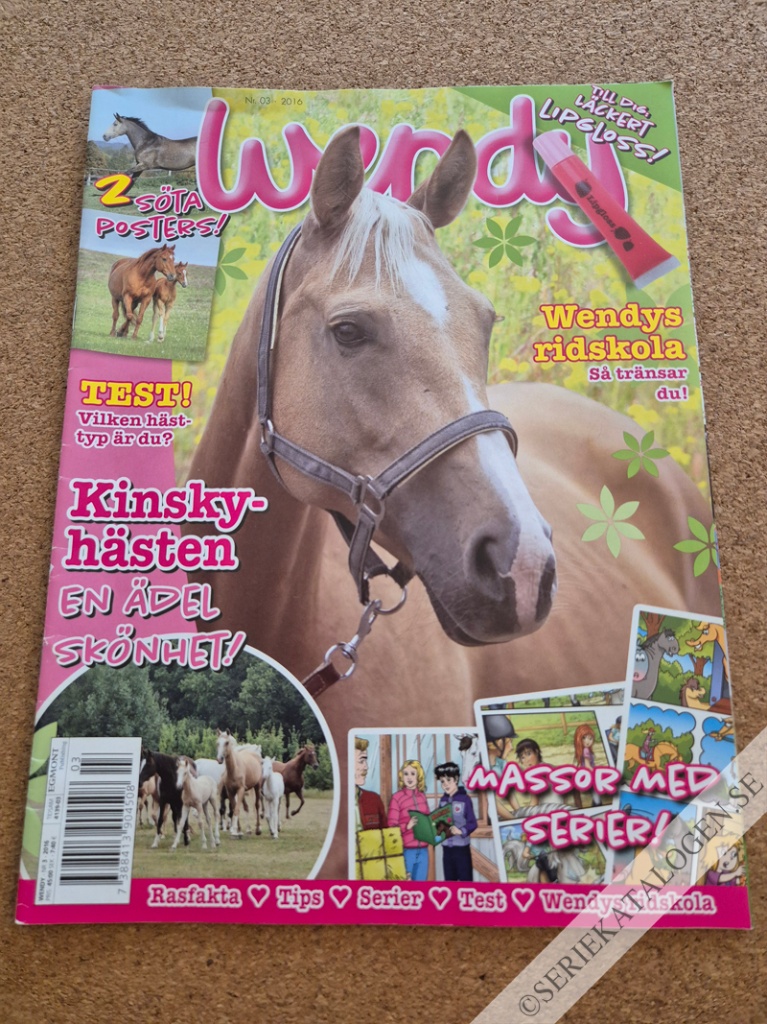 Framsida på Wendy #3 (2016)