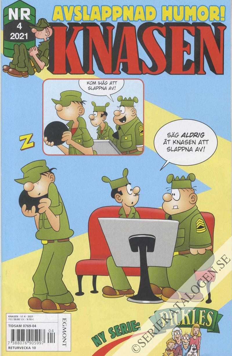 Framsida på Knasen #4 (2021)