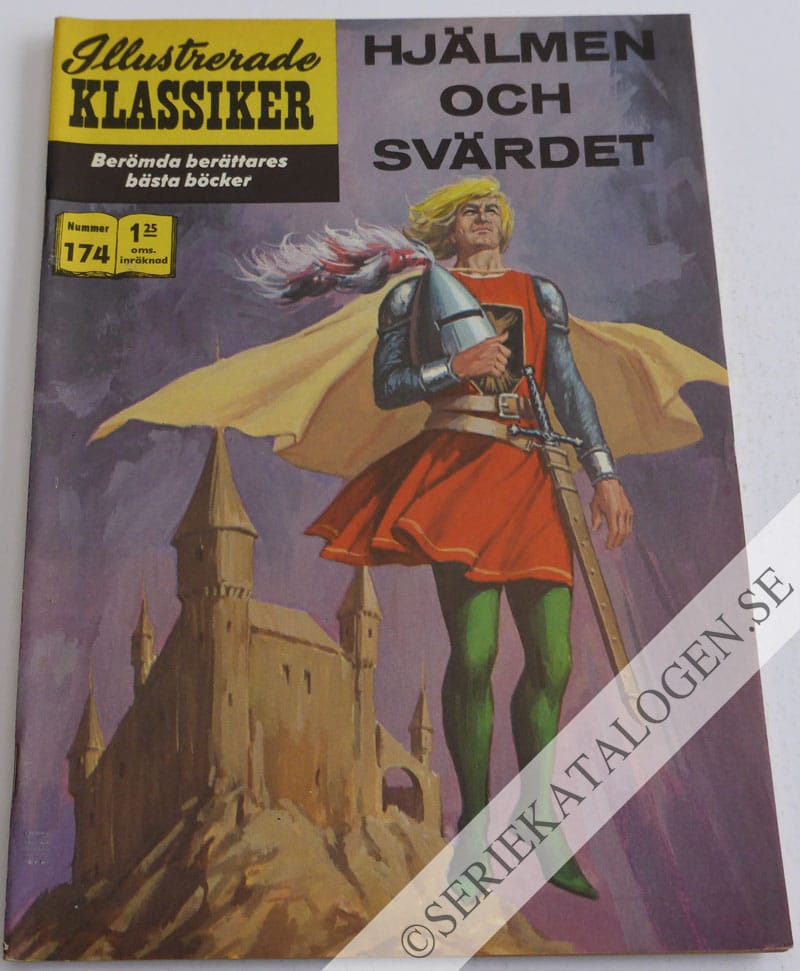 Framsida på Illustrerade Klassiker #174 - Hjälmen och svärdet (1964)