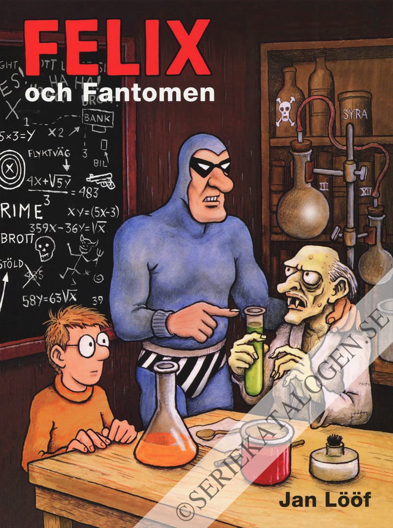 Framsida på Felix Felix och Fantomen (2014)
