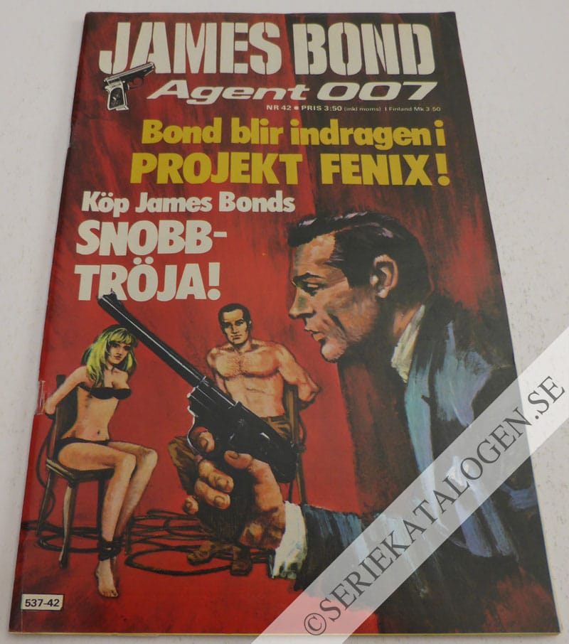 Framsida på James Bond agent 007 #42 (1976)