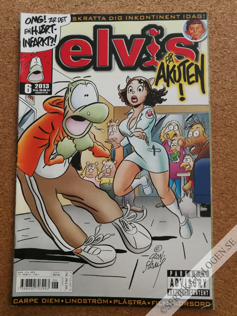 Framsida på Elvis #6 (2013)