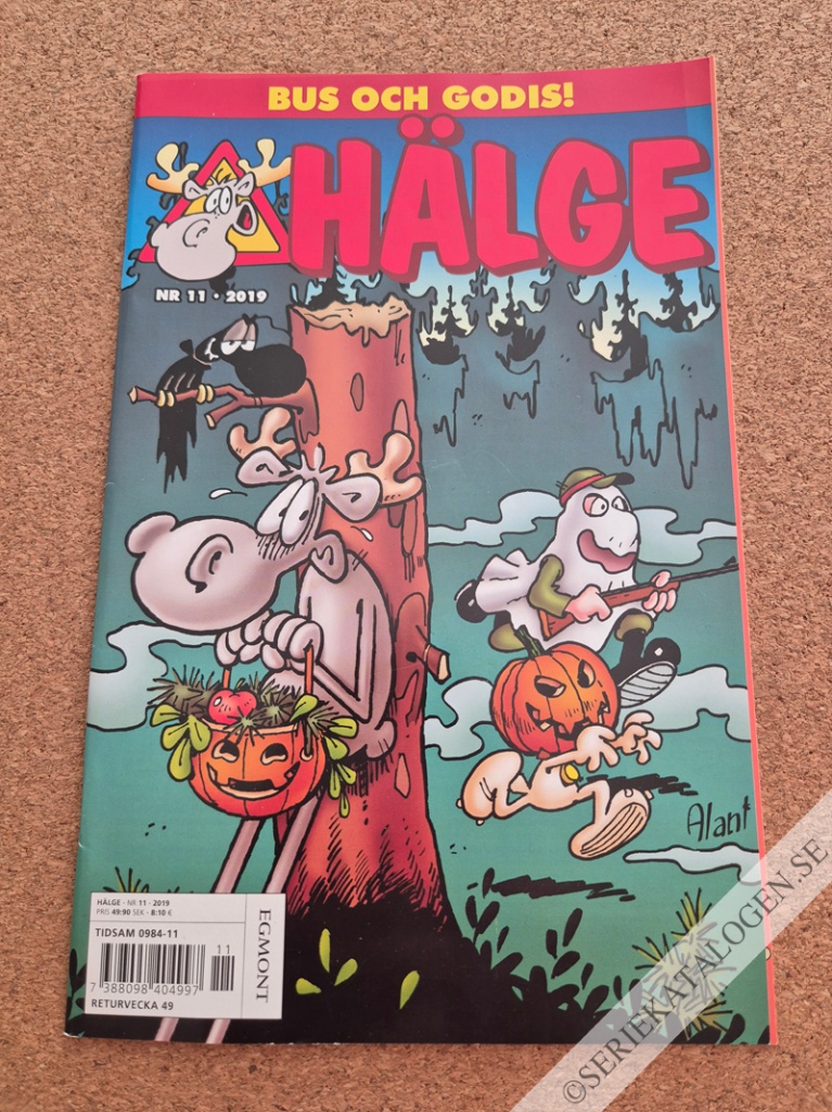 Framsida på Hälge #11 (2019)