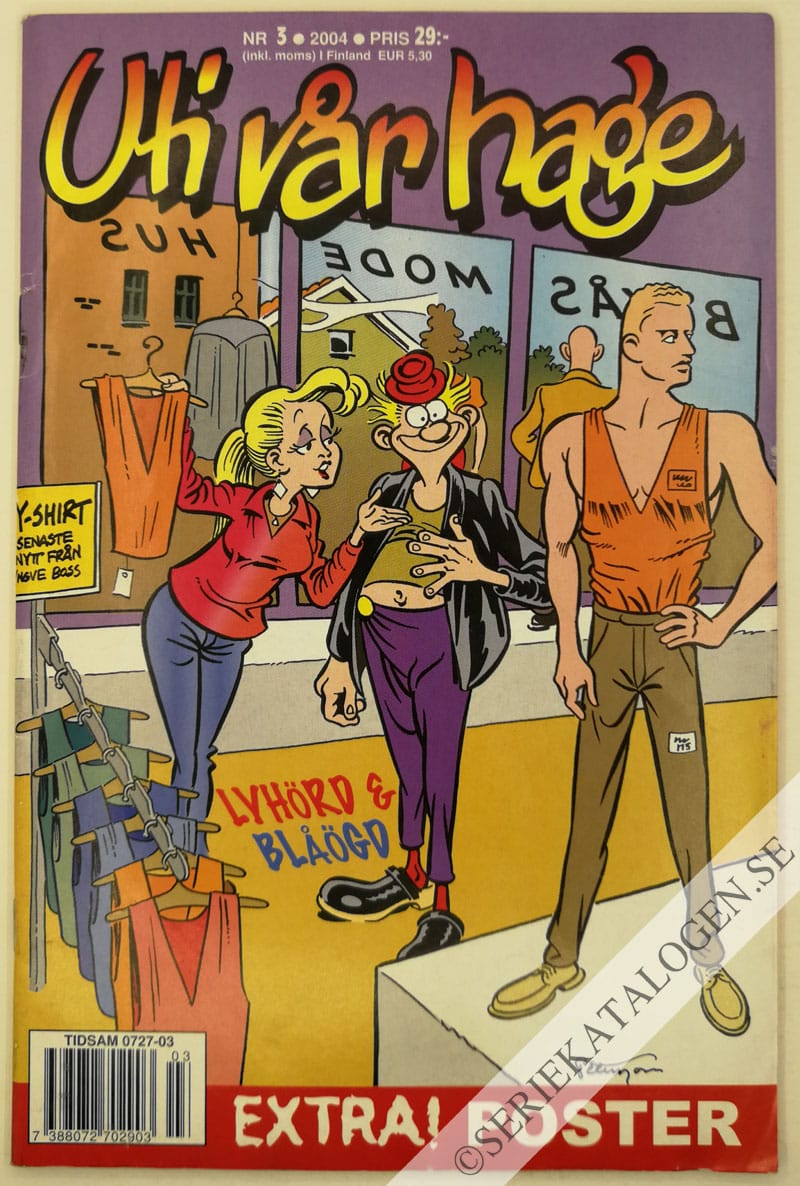 Framsida på Uti vår hage Lyhörd & blåögd (2004)