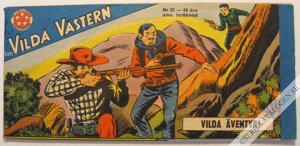 Framsida på Vilda Västern #25 (1966)