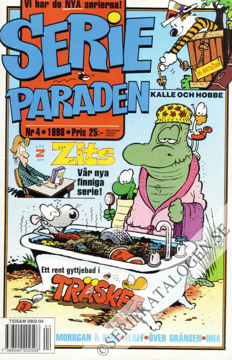 Framsida på Serie-paraden #4 (1998)