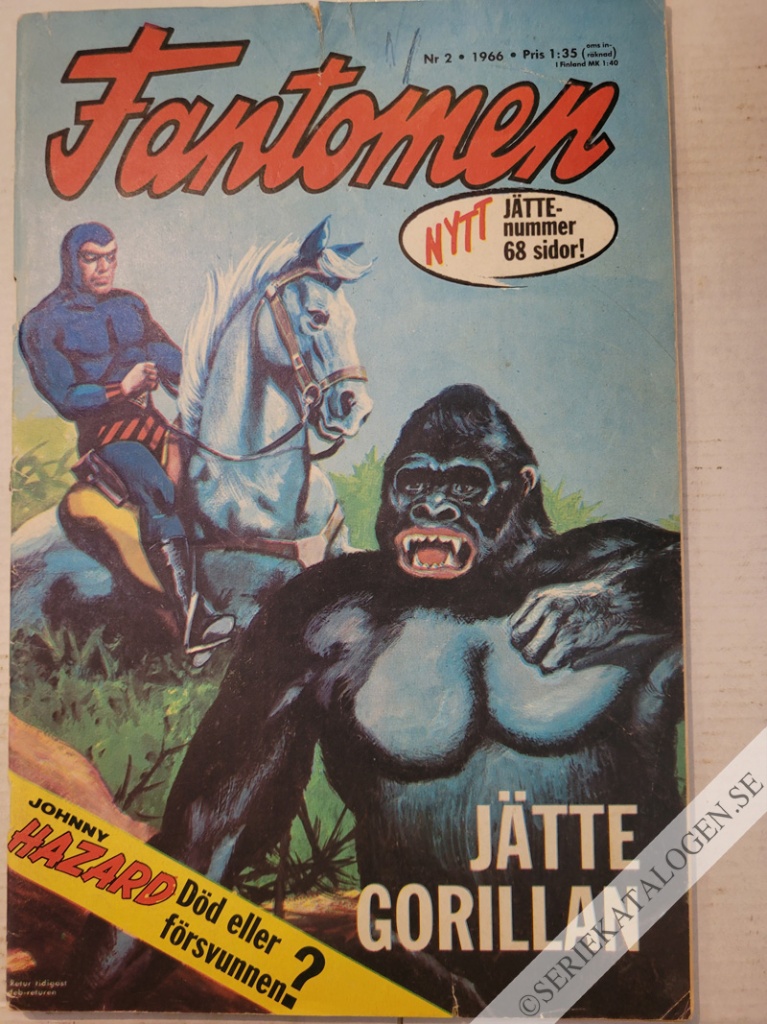 Framsida på Fantomen #2 (1966)