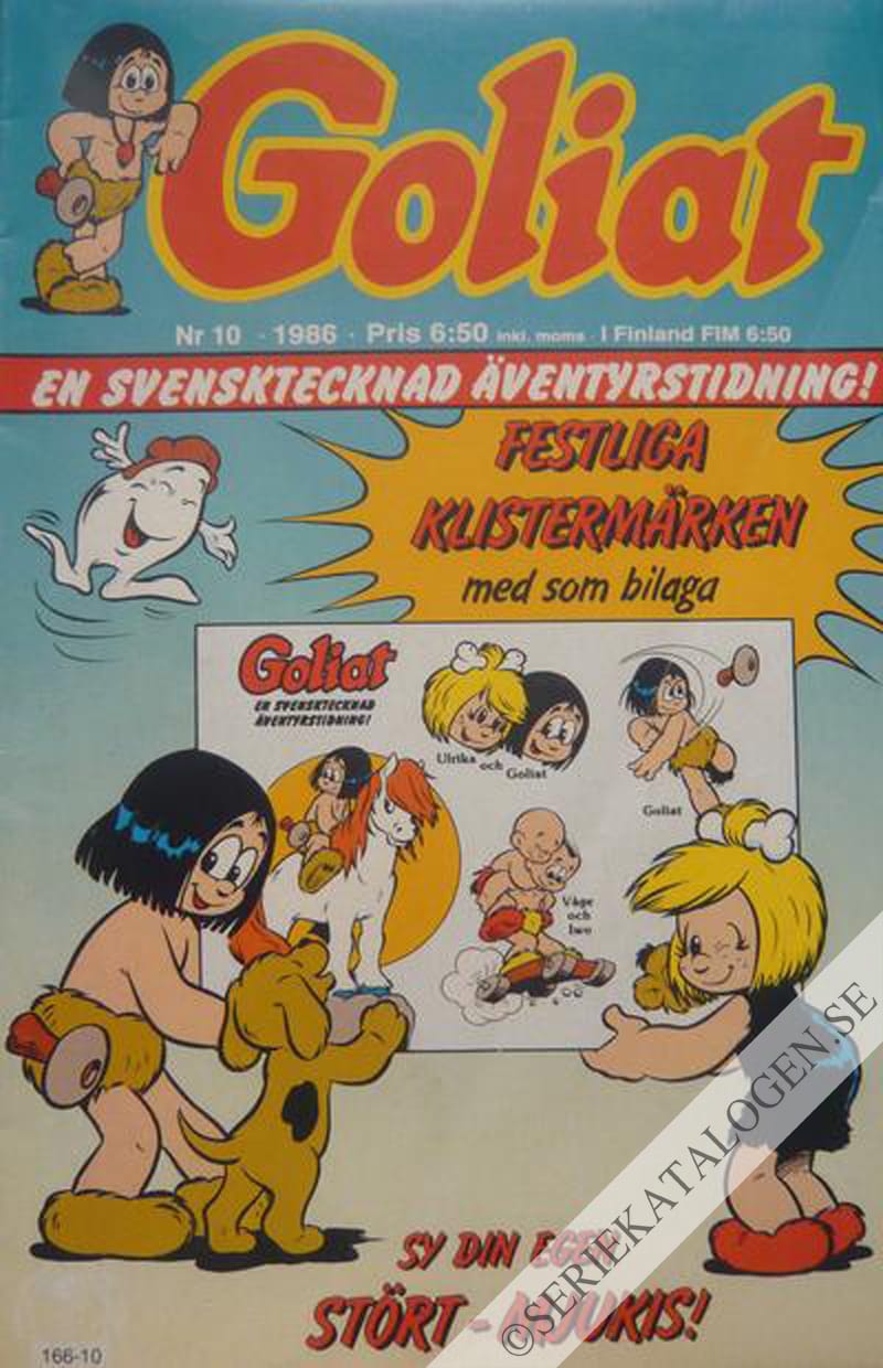 Framsida på Goliat #10 (1986)