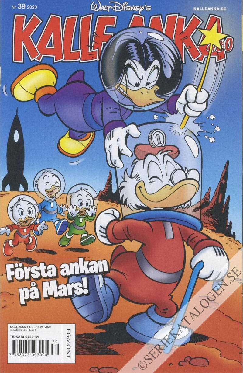 Framsida på Kalle Anka & C:o #39 (2020)