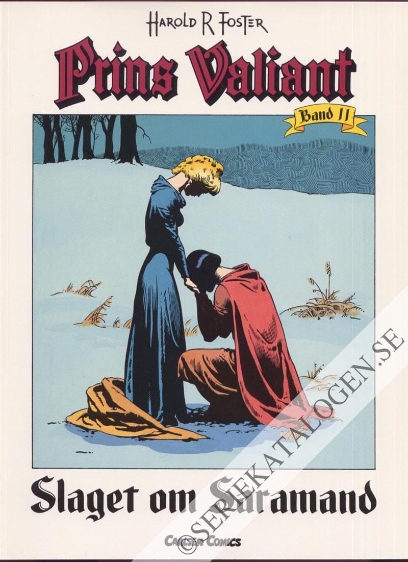 Framsida på Prins Valiant Slaget om Samarand (1994)