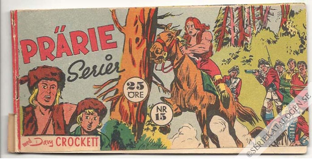 Framsida på Prärie-serier #15 (1958)