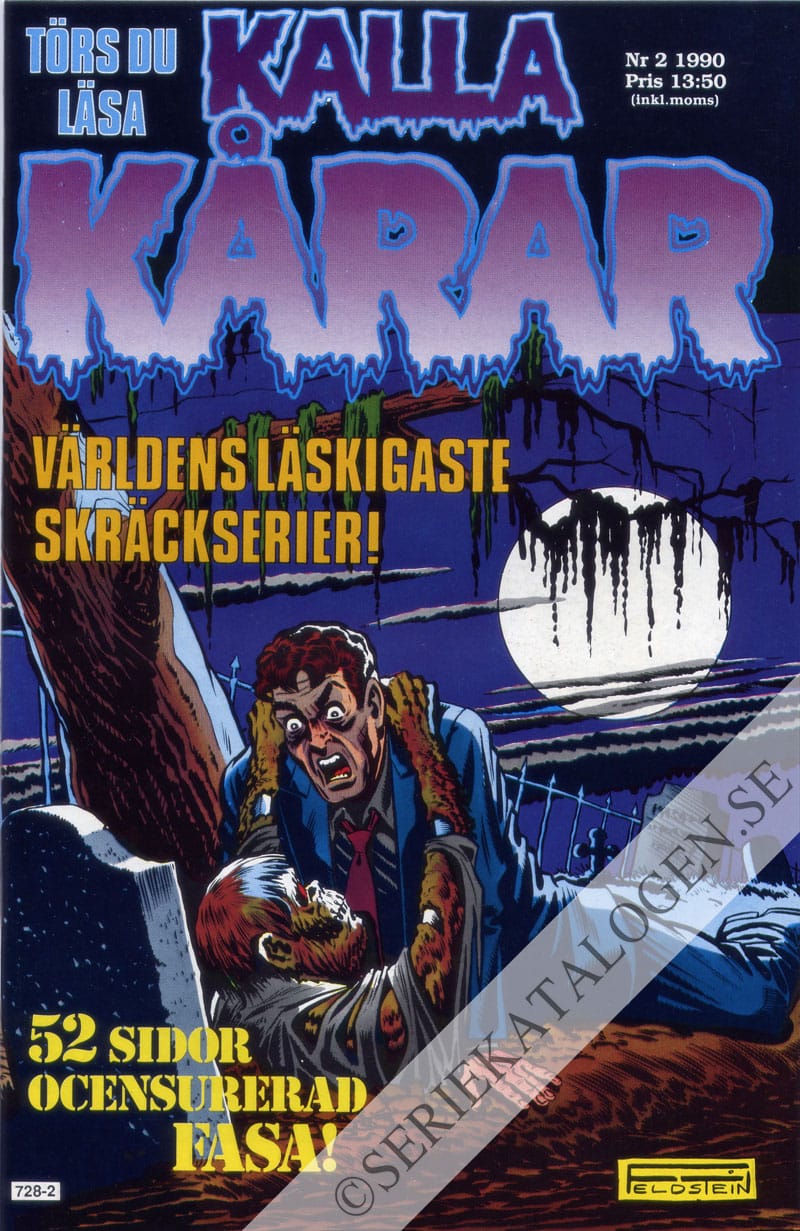 Framsida på Kalla kårar #2 (1990)