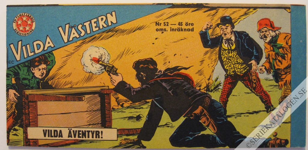 Framsida på Vilda Västern #52 (1966)