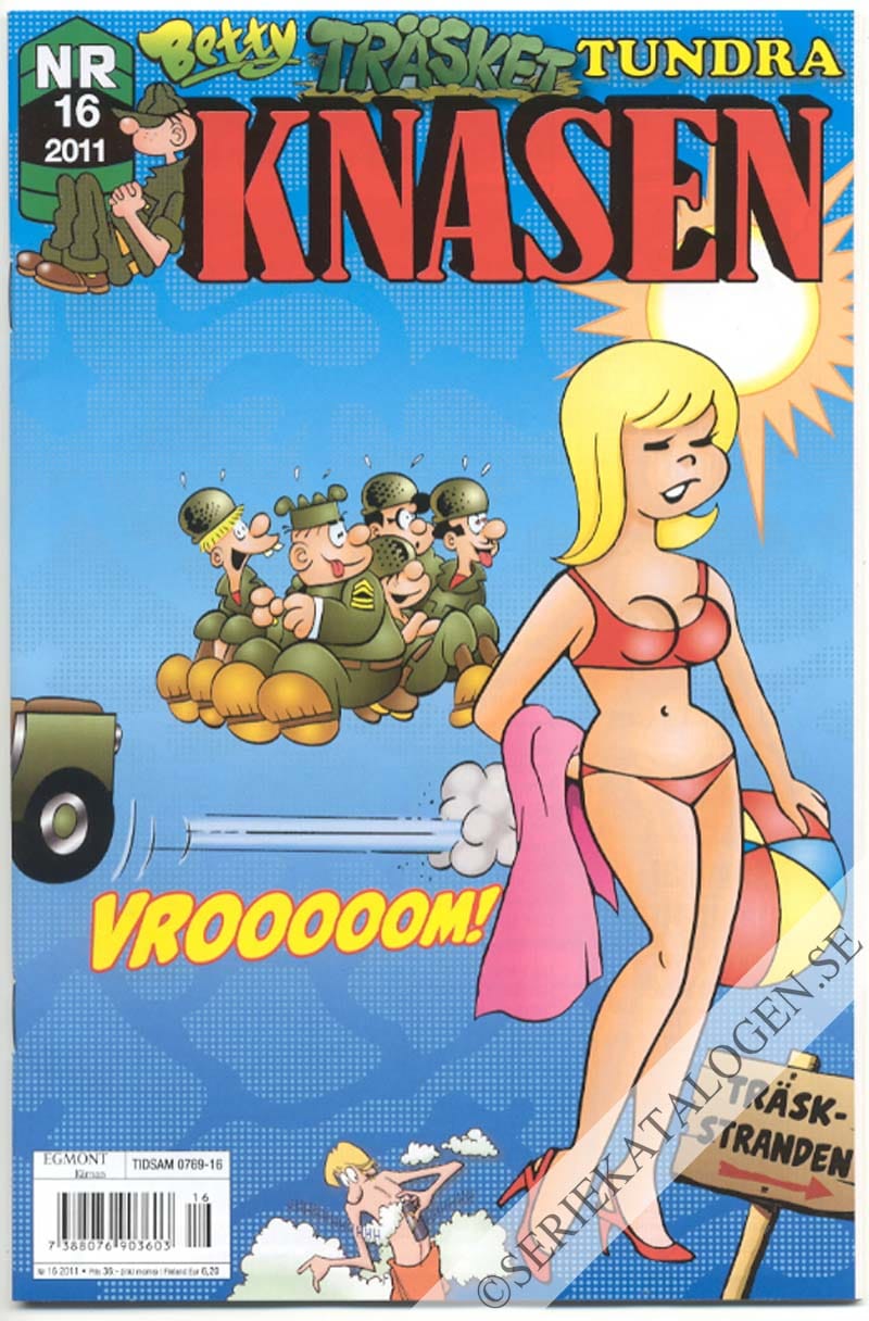 Framsida på Knasen #16 (2011)