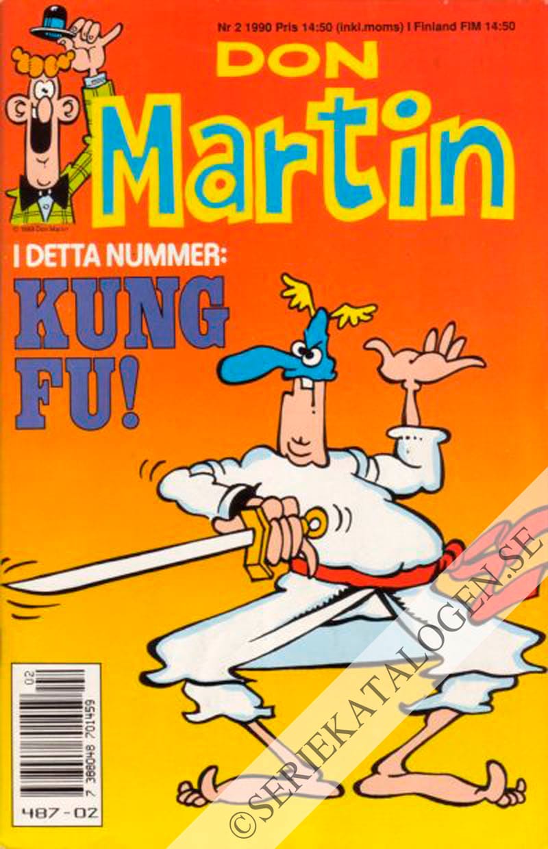 Framsida på Don Martin #2 (1990)