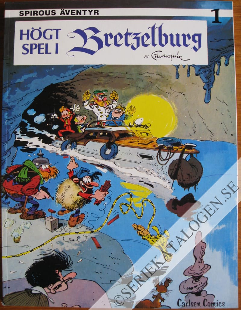 Framsida på Högt spel i Bretzelburg (1980)