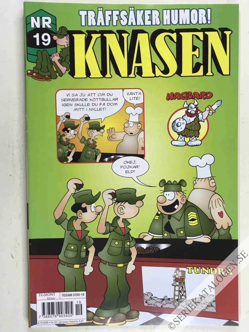 Framsida på Knasen #19 (2009)