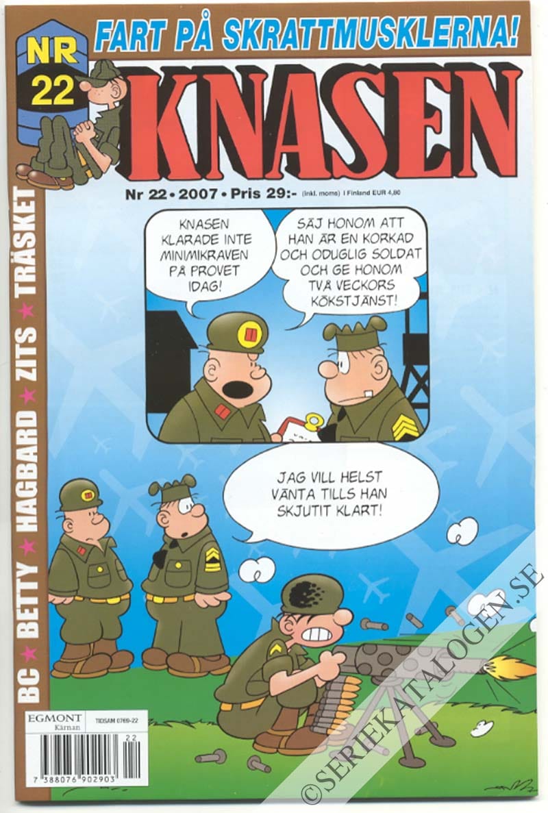 Framsida på Knasen #22 (2007)