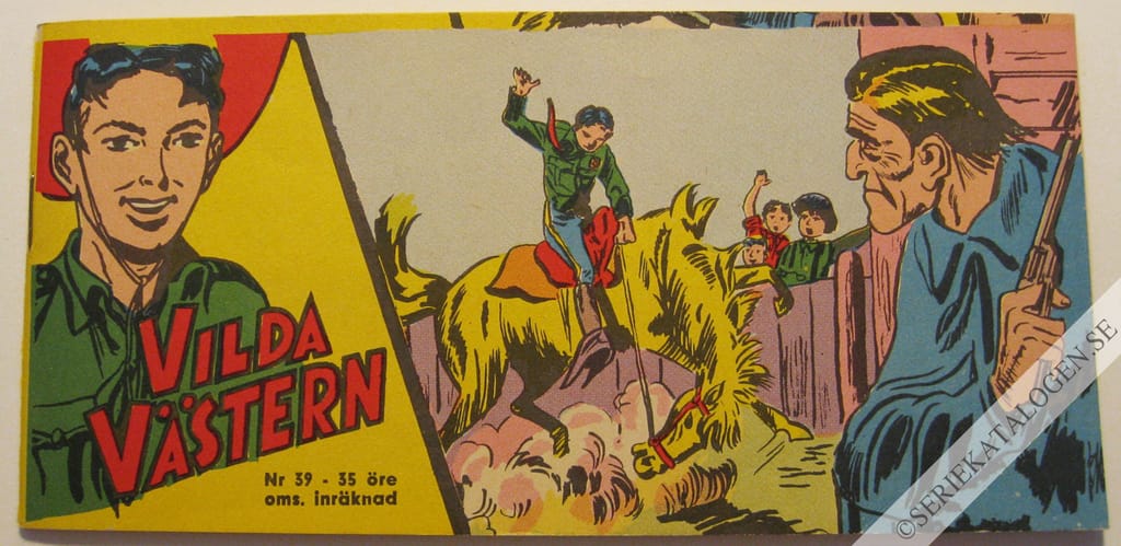 Framsida på Vilda Västern #39 (1962)