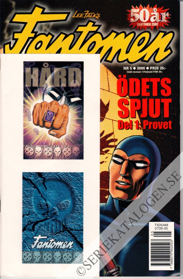 Framsida på Fantomen #5 (2000)