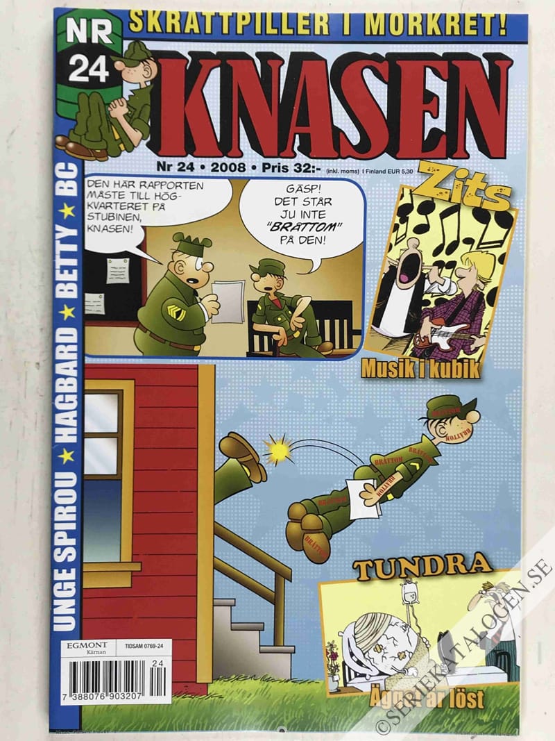 Framsida på Knasen #24 (2008)