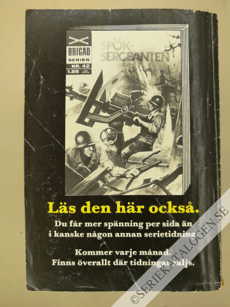 Baksida på Gangsterkaptenen (1970)
