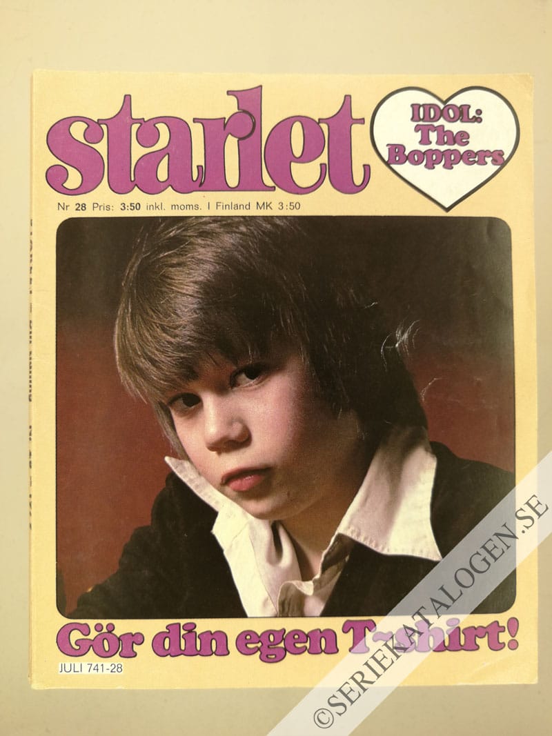 Framsida på Starlet #28 (1979)