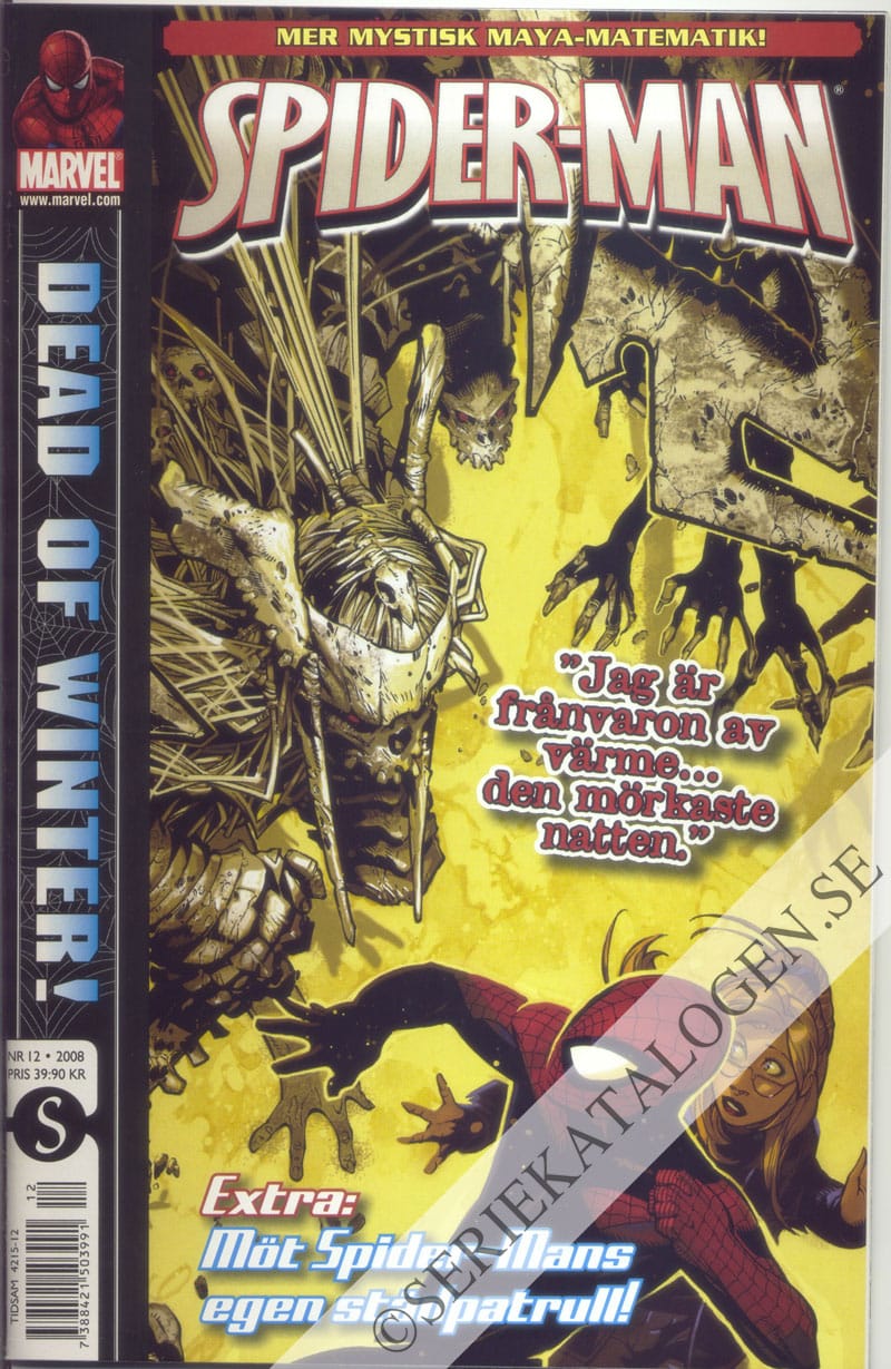 Framsida på Spider-Man #12 (2008)