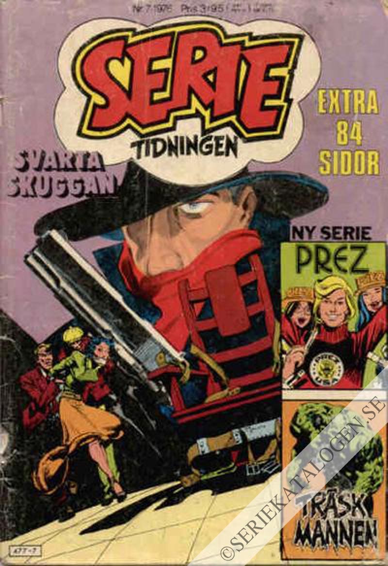 Framsida på Serietidningen #7 (1976)