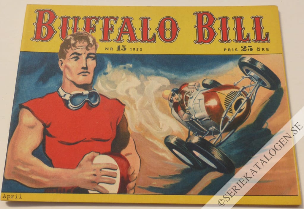 Framsida på Buffalo Bill #15 (1953)