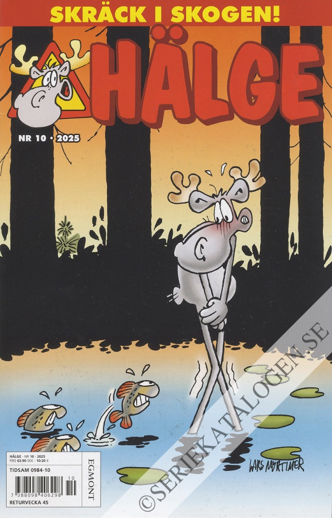 Framsida på Hälge #10 (2025)
