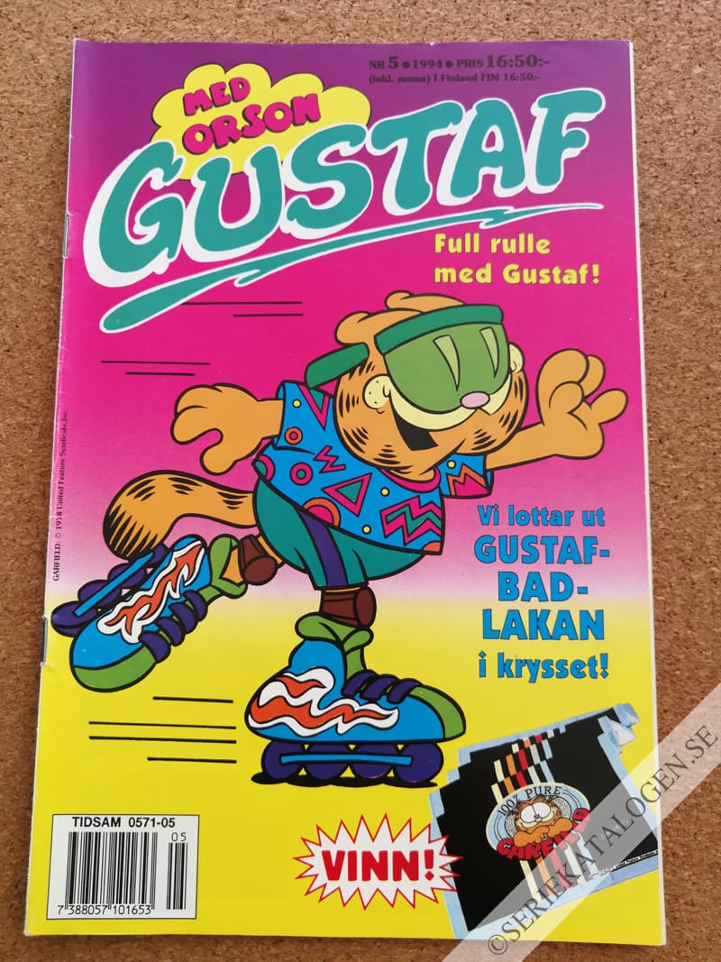 Framsida på Gustaf #5 (1994)
