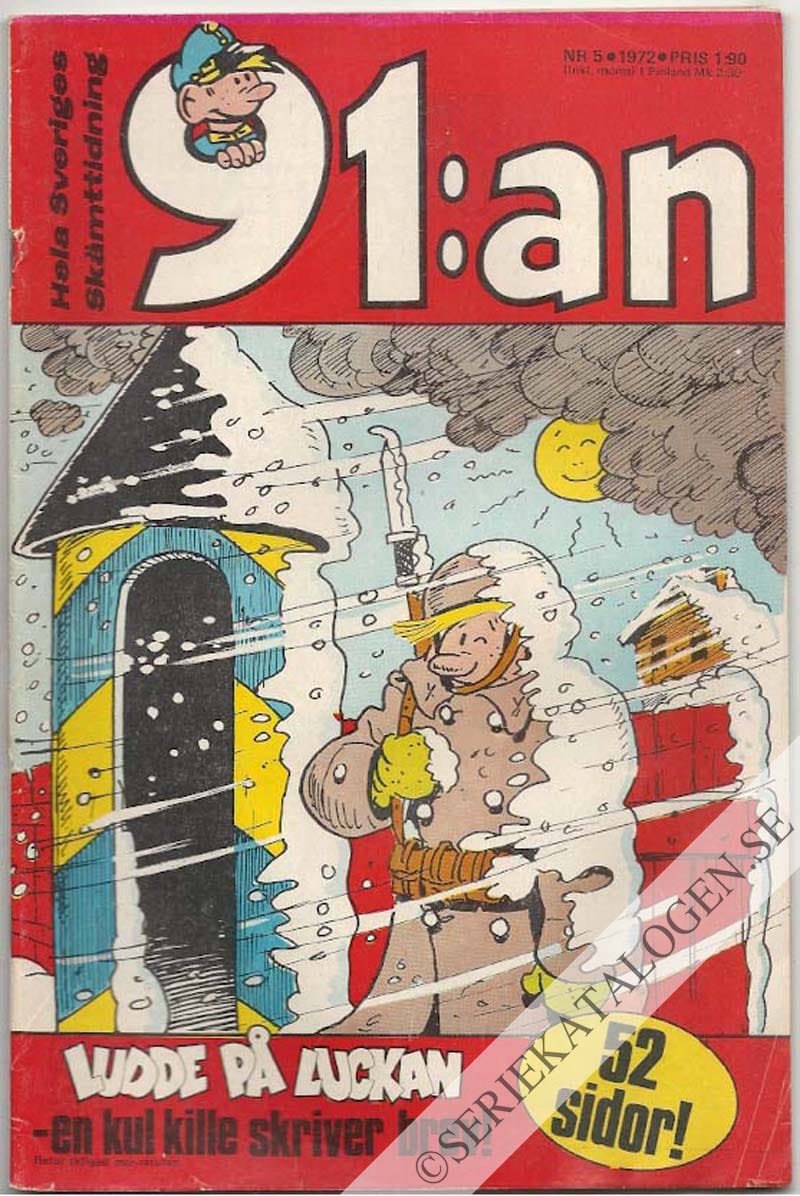 Framsida på 91:an #5 (1972)